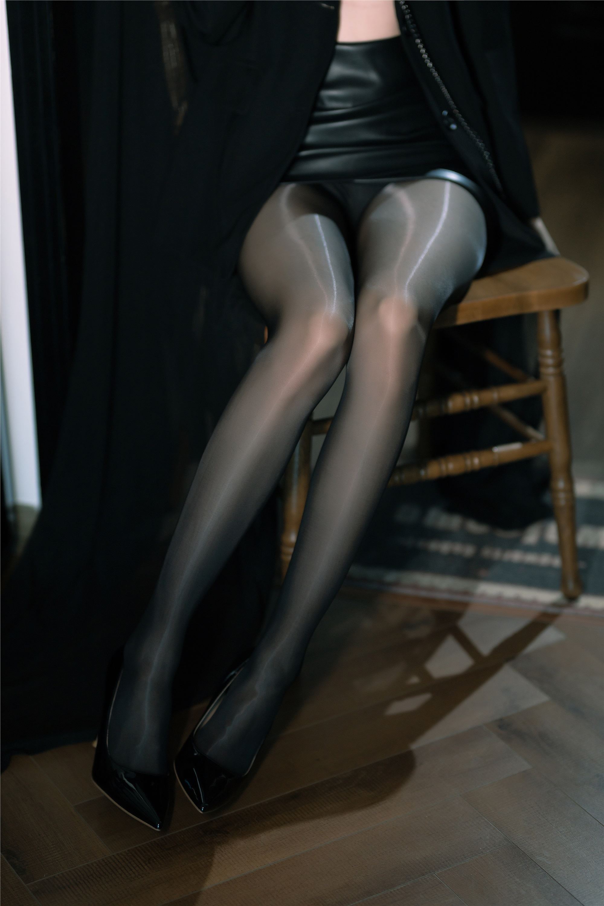 许岚LAN – NO.018 黑丝西装